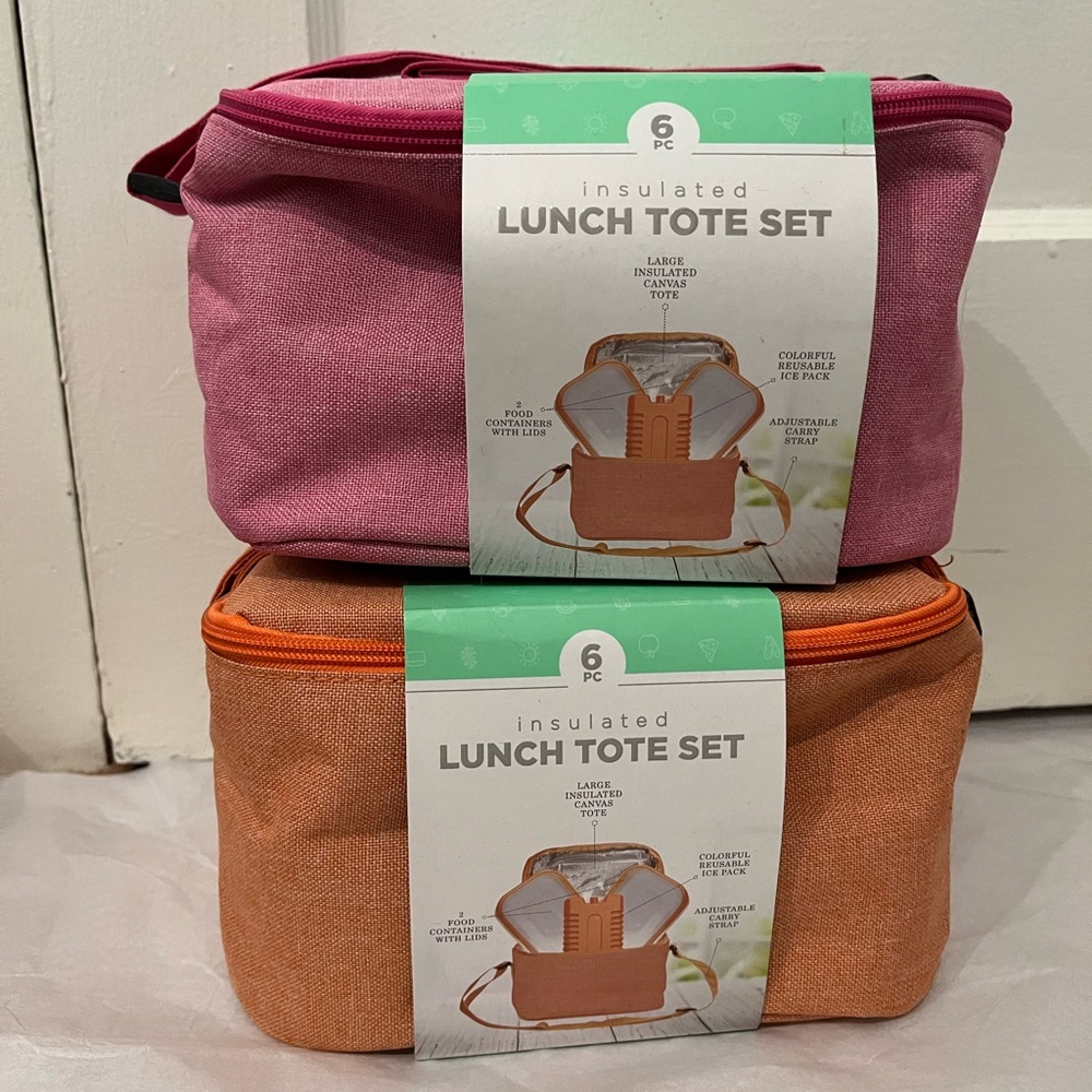 Two Lunch Totes